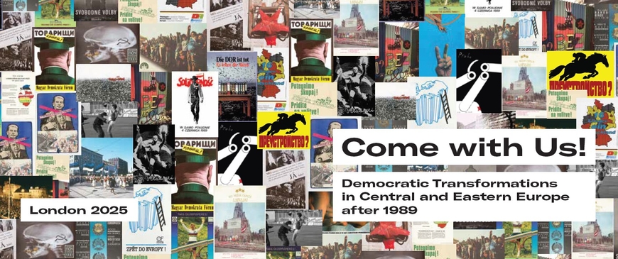 Panel discussion and private viewing of 'Come with Us! - Democratic Transformations in Central and Eastern Europe after 1989'