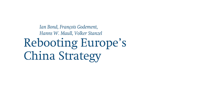 Rebooting Europe’s China Strategy