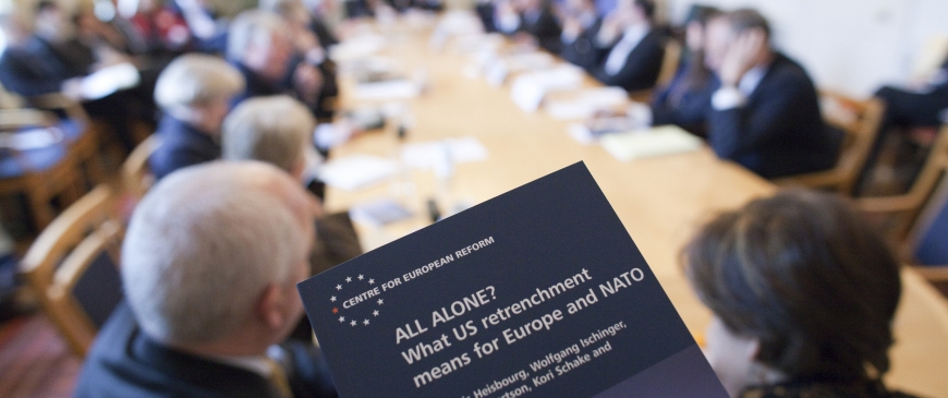 Launch of 'All alone? What US retrenchment means for Europe and NATO'