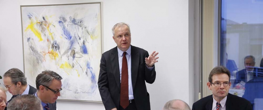 Eurozone breakfast with Olli Rehn