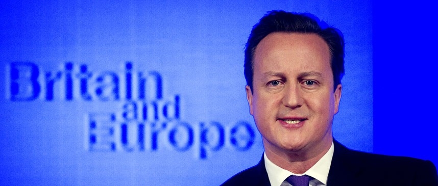 David Cameron: The good European spotlight image