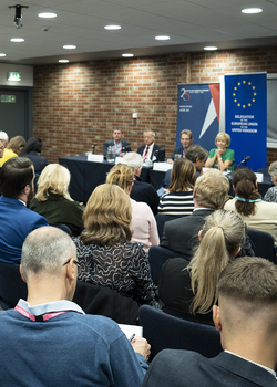 Conservative party conference fringe event on 'The future of the EU-UK relationship: How close can or should they become?'