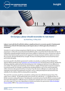 On Europe, Labour should reconsider its 'red chains'