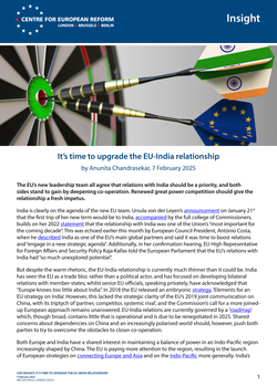 It's time to upgrade the EU-India relationship
