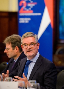 Dinner on 'Is Europe cyber-ready? How to improve Europe's cyber security' with Julian King, European Commissioner for the Security Union