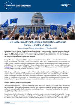 How Europe can strengthen transatlantic relations through Congress and the US states