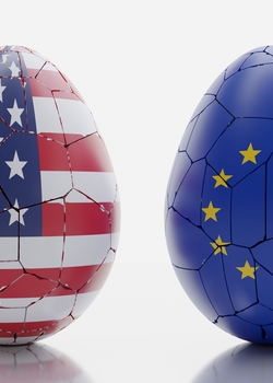 EU US cracked eggs