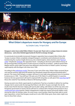 What Orbán’s departure means for Hungary and for Europe