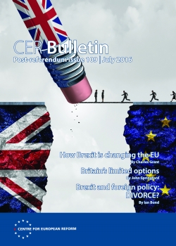 Post-referendum bulletin Issue 109 - July 2016