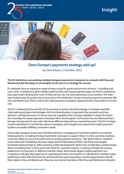 Does Europe's payments strategy add up?