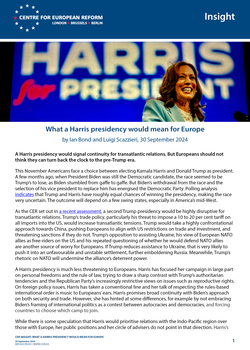 What a Harris presidency would mean for Europe