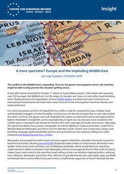 A mere spectator? Europe and the imploding Middle East