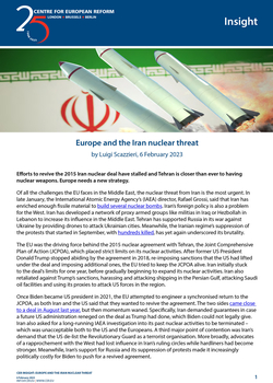 Europe and the Iran nuclear threat