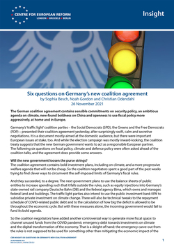 Six questions on Germany's new coalition agreement