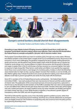 Europe's central bankers should cherish their disagreements