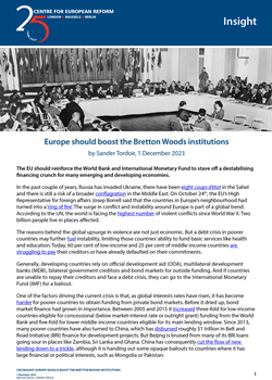 Europe should boost the Bretton Woods institutions