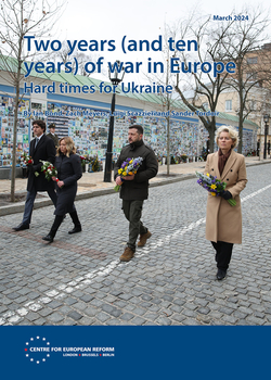 Two years (and ten years) of war in Europe: Hard times for Ukraine