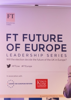 FT Future of Europe Leadership Series: Will the election decide the future of the UK in Europe? event thumbnail
