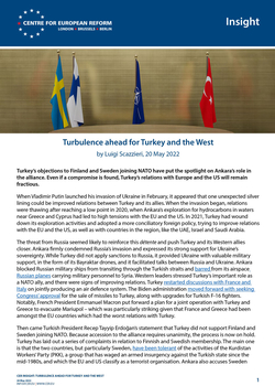 Turbulence ahead for Turkey and the West