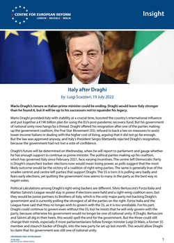 Italy after Draghi
