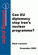 Can EU diplomacy stop Iran's nuclear programme?