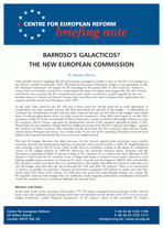 Barroso's Galacticos? The new European Commission