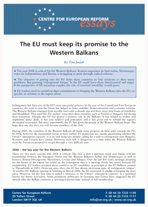 The EU must keep its promise to the Western Balkans