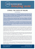 Cyprus: The costs of failure