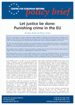 Let justice be done: Punishing crime in the EU
