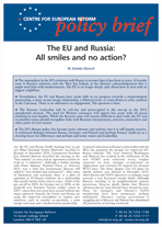 The EU and Russia: All smiles and no action?