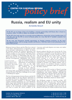 Russia, realism and EU unity