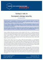 Turkey's role in European energy security