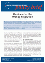 Ukraine after the Orange Revolution