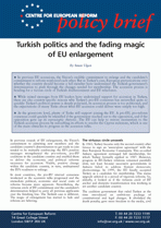 Turkish politics and the fading magic of EU enlargement