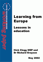 Learning from Europe