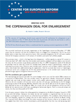 The Copenhagen deal for enlargement