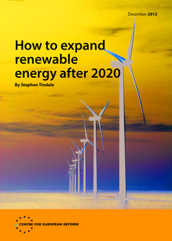 How to expand renewable energy after 2020