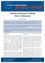 Saving emissions trading from irrelevance