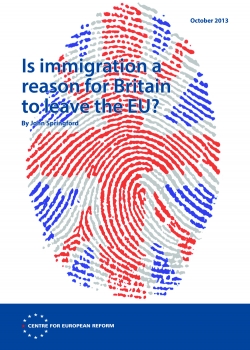 Is immigration a reason for Britain to leave the EU?