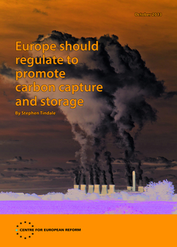 Europe should regulate to promote carbon capture and storage