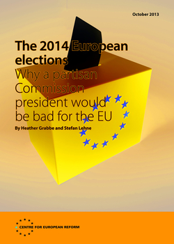 The 2014 European elections: Why a partisan Commission president would be bad fo