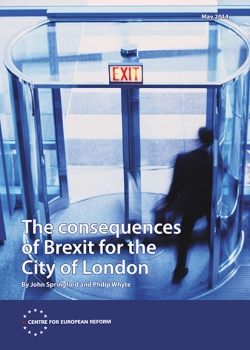 The consequences of Brexit for the City of London