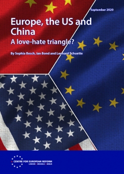 Europe, the US and China: A love-hate triangle? | Centre for European Reform